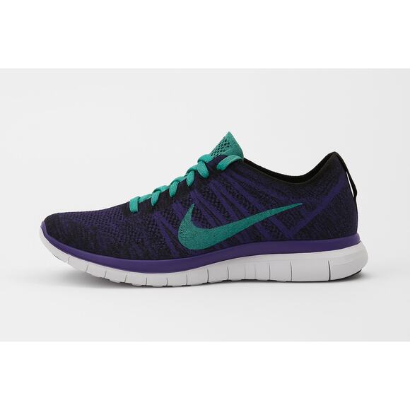 Nike Free Flyknit Chukka Women’s Athletic Purple Running Sneaker - Picture 5 of 6